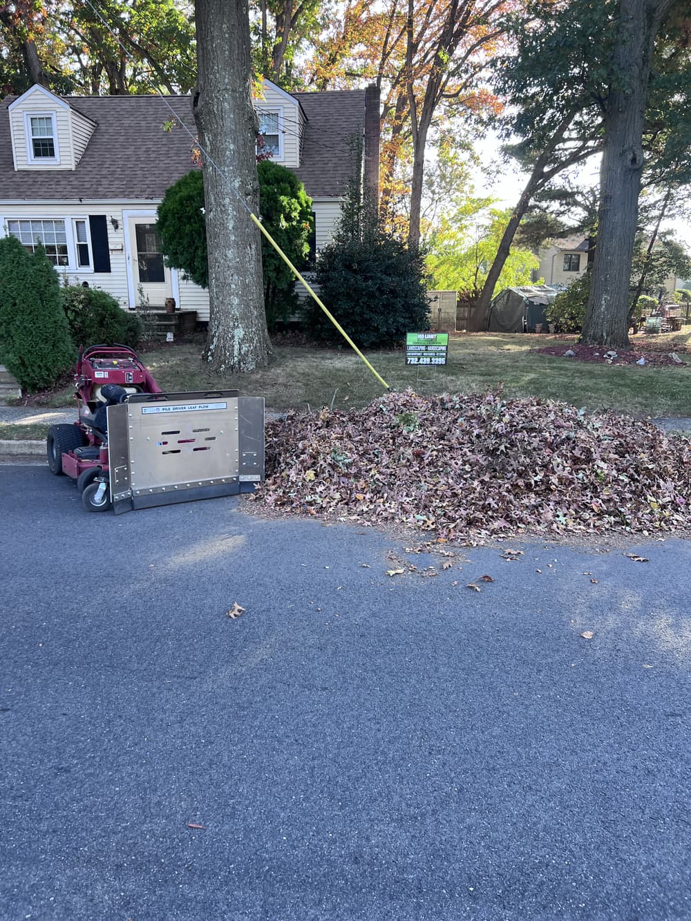 Residential Leaf Cleanup Done Right in Fords NJ image